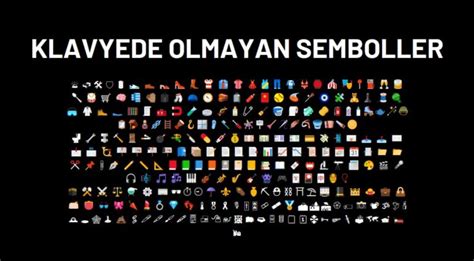 Klavyede Olmayan Semboller - Sebep.com.tr